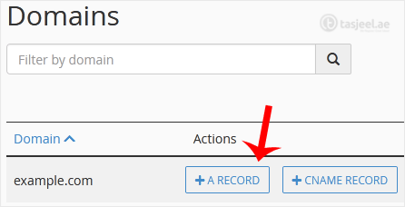 In the Domains section, click on Zone Editor.